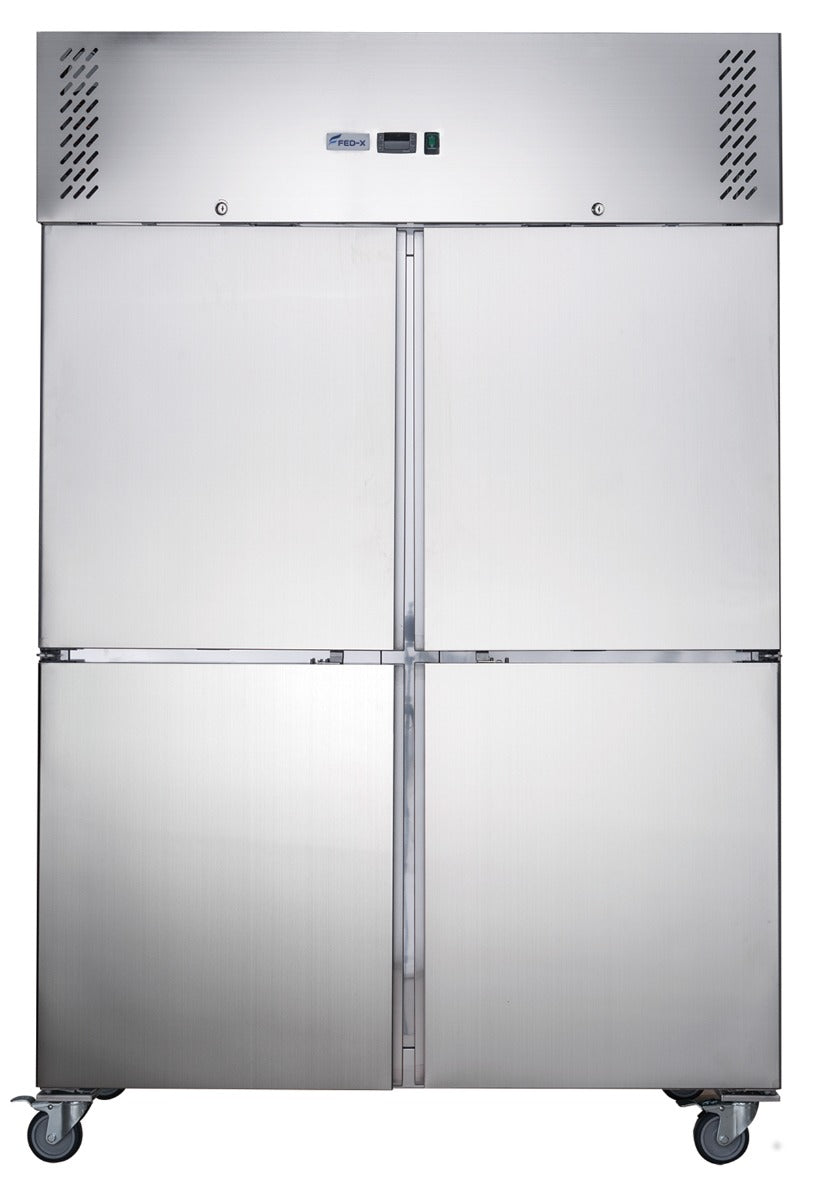 FED-X S/S Split Four-Door Upright Fridge – XURC1200S2V