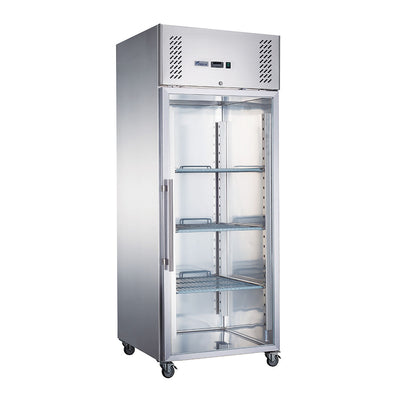 FED-X S/S Full Glass Door Upright Freezer – XURF600G1V