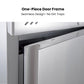 FED-X S/S Two half Door Upright Freezer – XURF600S1V