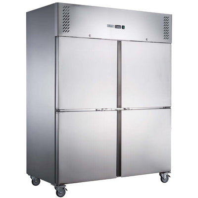 FED-X S/S Split Four-Door Upright Freezer – XURF1200S2V