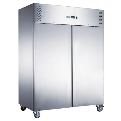 FED-X S/S Two Full Door Upright Freezer – XURF1200SFV