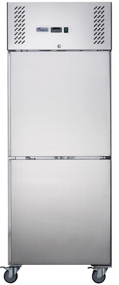 FED-X S/S Split Two-Door Upright Freezer – XURF650S1V