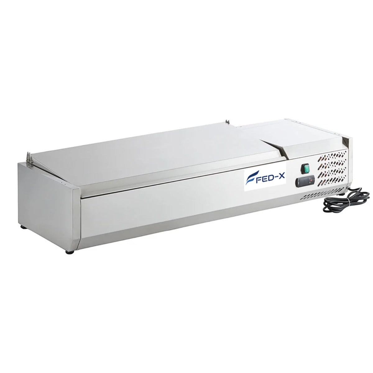 FED-X Salad Bench with Stainless Steel Lid – XVRX1200/380S