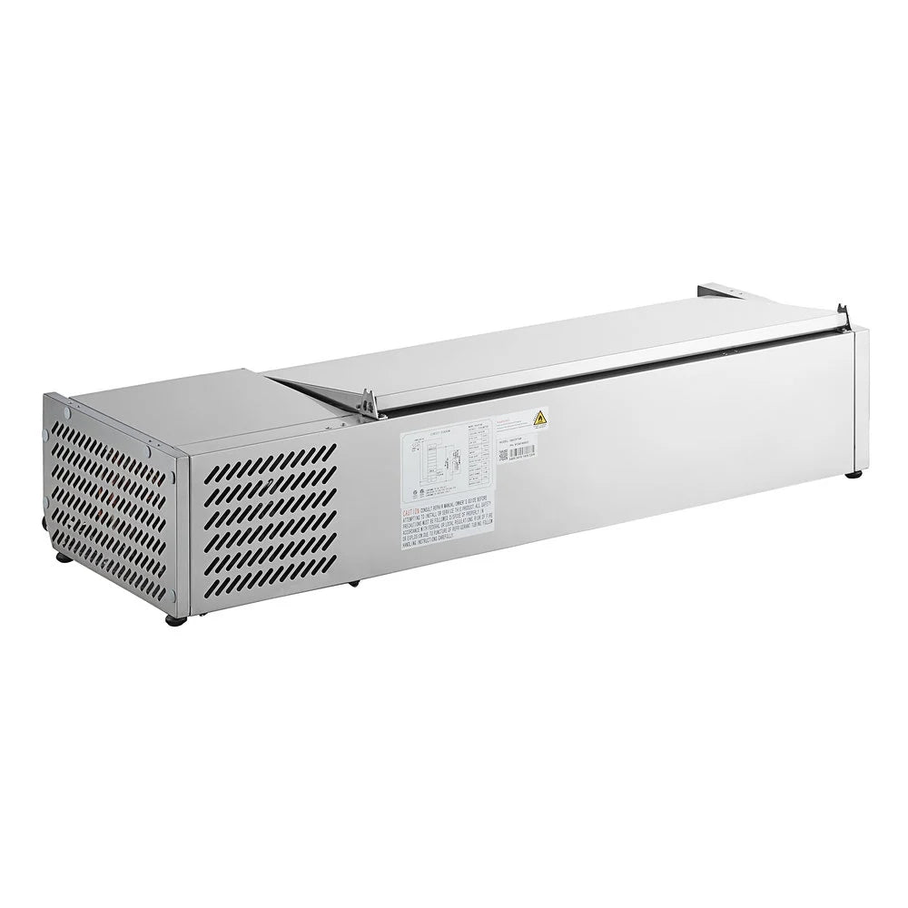 FED-X Salad Bench with Stainless Steel Lid – XVRX1200/380S