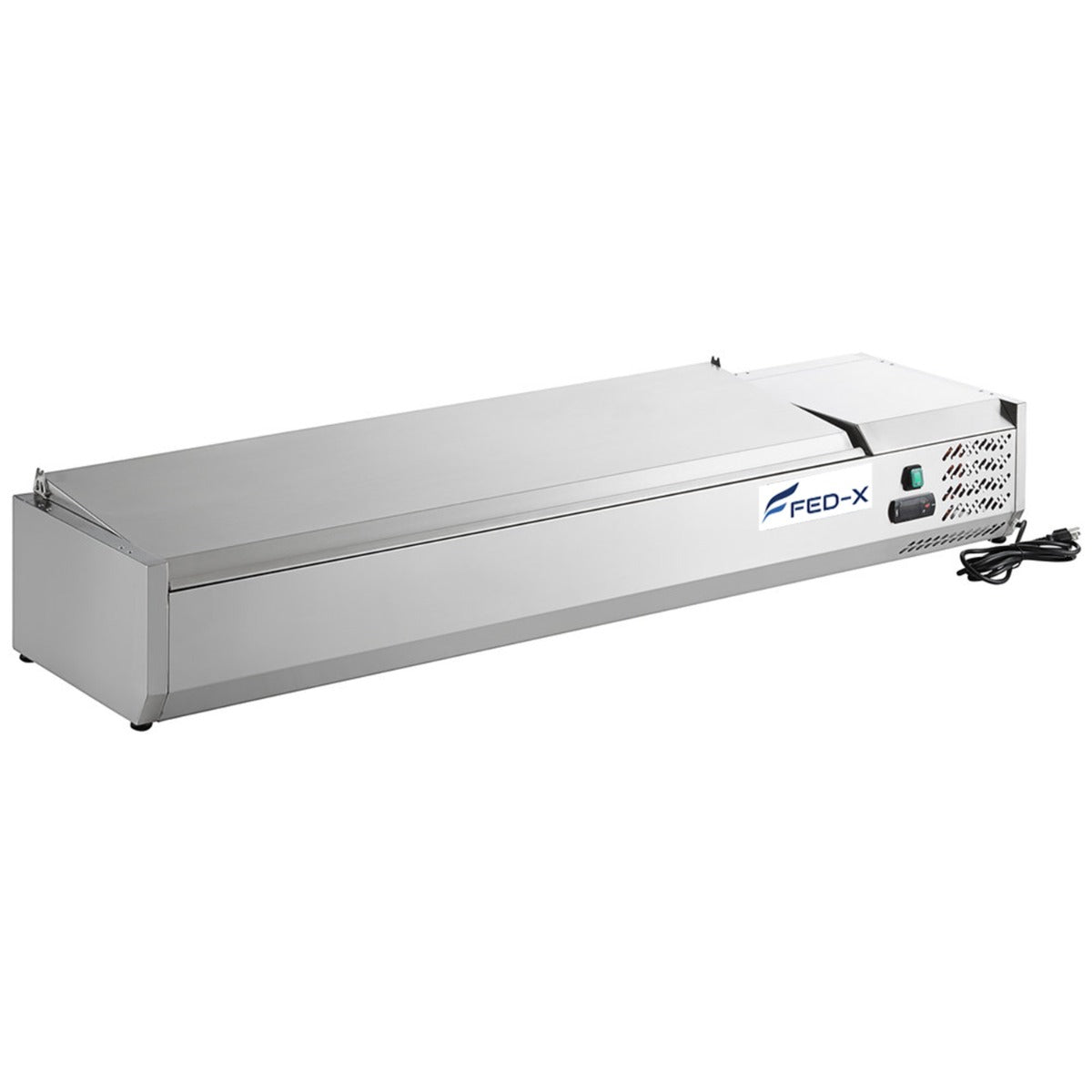 FED-X Salad Bench with Stainless Steel Lid – XVRX1500/380S