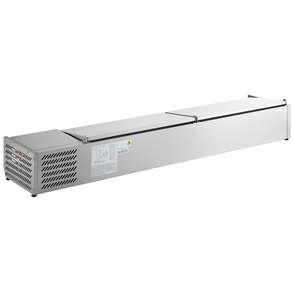 FED-X Salad Bench with Stainless Steel Lids – XVRX2000/380S