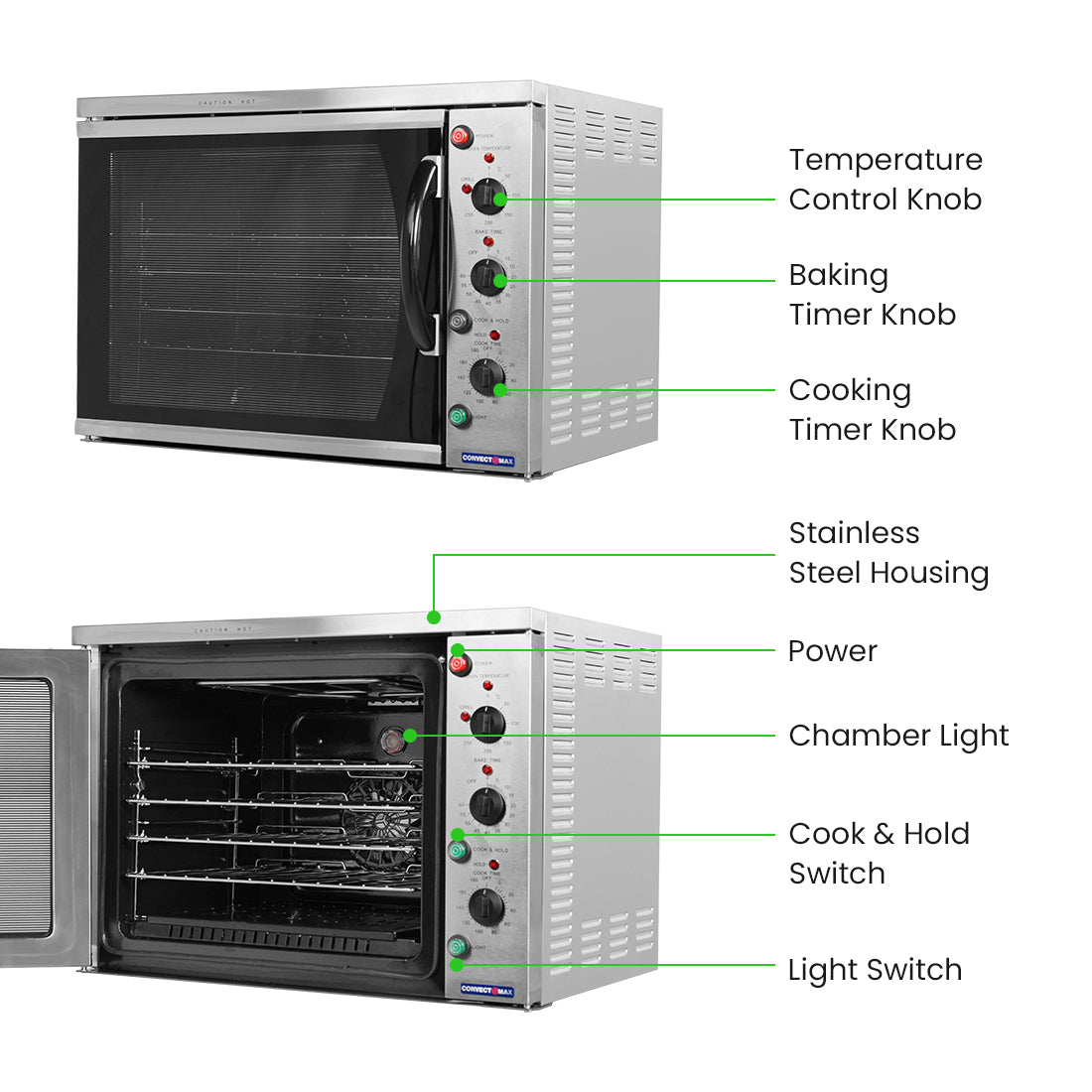ConvectMax Electric Convection Oven – YXD-6A