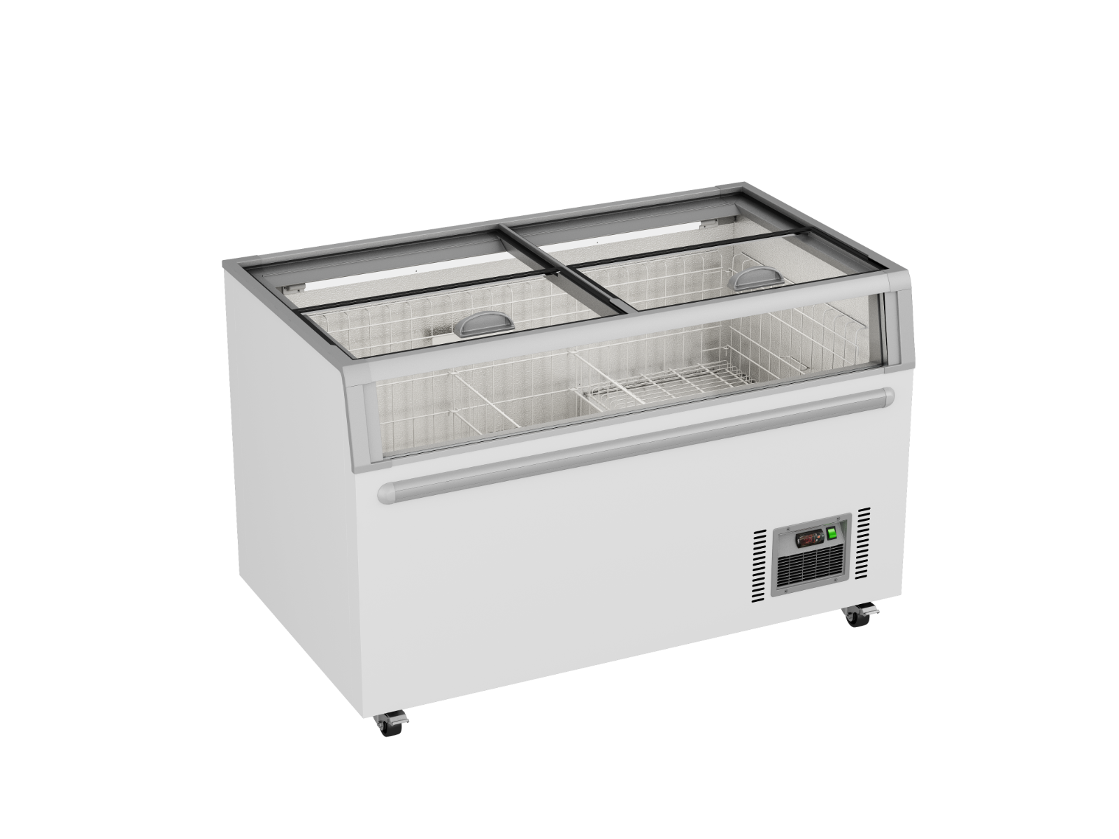 Thermaster Supermarket Island Freezer with Glass Sliding Lids – ZCD-L145G
