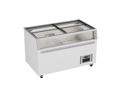 Thermaster Supermarket Island Freezer with Glass Sliding Lids – ZCD-L145G