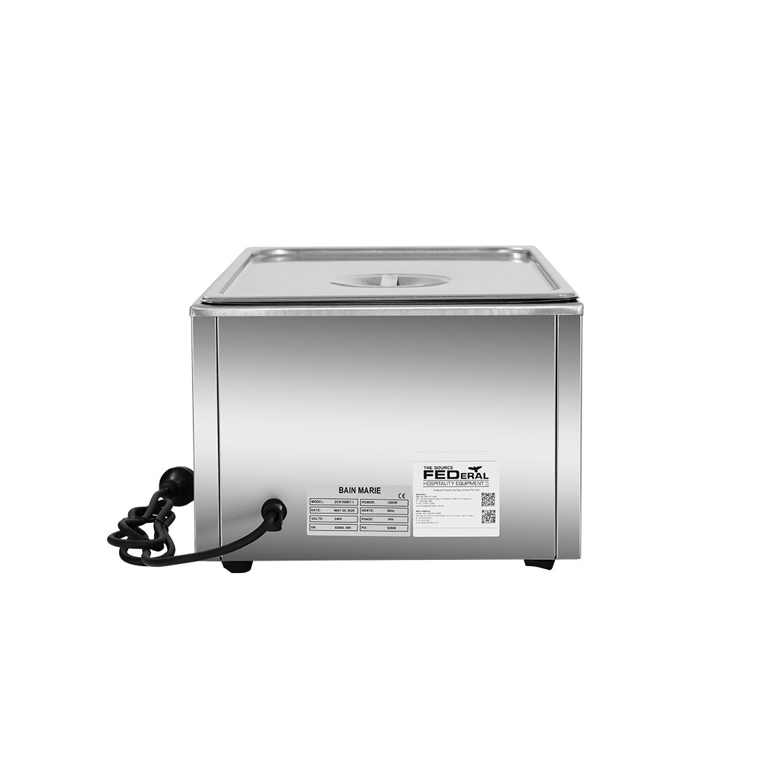 Benchtop Heated Bain Marie – ZCK165BT-1